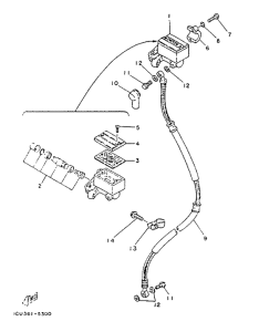 TZR80 Bomba de freno delantera