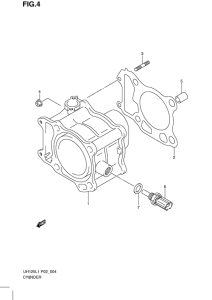 UH125 Цилиндр