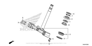 NC700J (DCT) Траверса нижняя