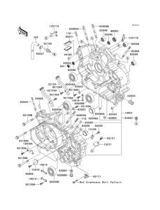 VN1500 Crankcase(1 / 2)(vn1500-l2)