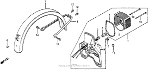 NU50 Taillight + rear fender