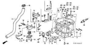 CH125 Головка цилиндров