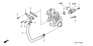 CBF500 (ABS) Труба водная