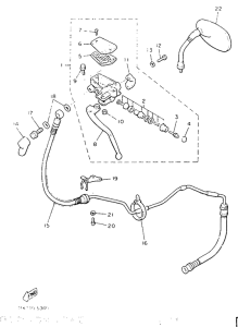 V-MAX12HC Передний торм. цилиндр 2