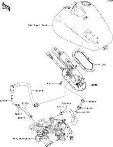VN1500 Топливный насос