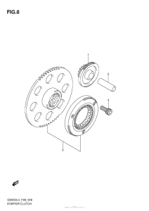 GW250 Муфта стартера
