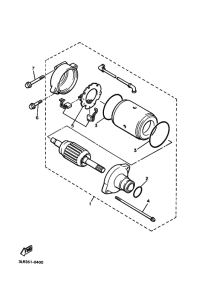VMX12 Стартерный мотор