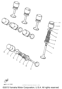 XJ600SE Клапана