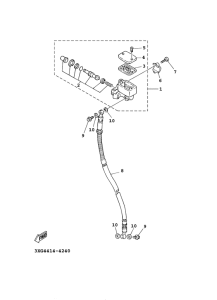 YW100E Главный тормозной цилиндр