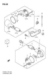 TU250 Поворотники