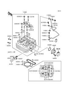  Головка цилиндров