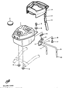 CW50 Топливный бак
