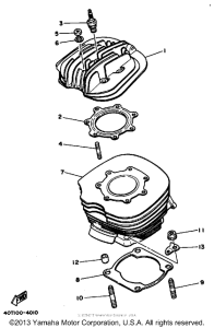 YZ490S Цилиндры