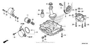 CB1000R Oil pan + oil pump