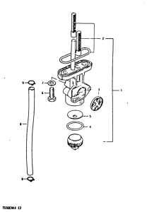 TS50 Топливный кран