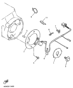 XJ900S Pick up coil. governor