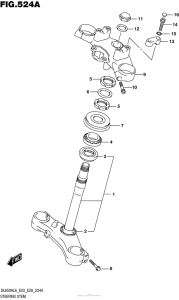 DL650 (ABS) Траверса нижняя