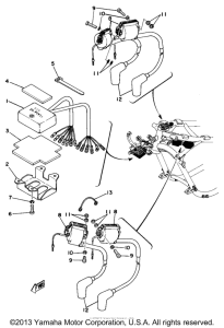 TZ750D Электрика