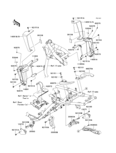 ZR1200 Рама ,крепежные детали