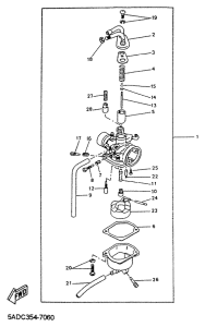 YN50R Карбюратор
