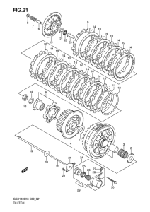 GSX1400 Бендикс