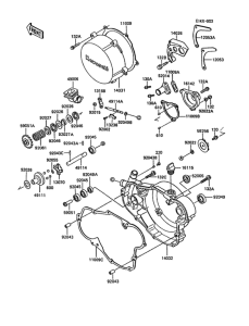 KX500 Engine cover(s)(1 / 2)
