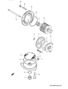 GN125 Маслонасос