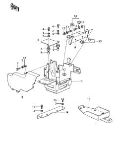  Battery case / tool case