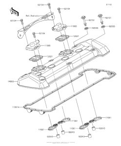 ZR800 Крышка головки цилиндров
