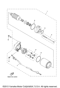 TTR125EY Стартер