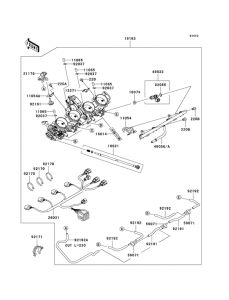 ZX1000 Accelerator assy