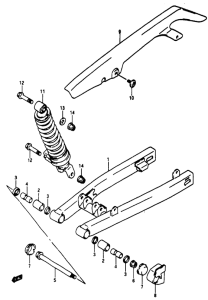 TV50 Маятник задний