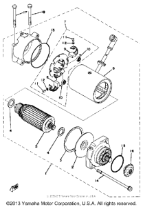 XS400SH Стартер