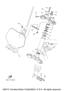 TTR125LT Управление