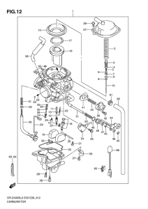 DR-Z400 Carburetor assy