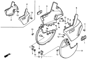 PC800 Front disk cover