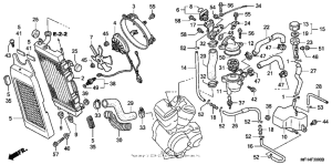 VT600C Радиатор