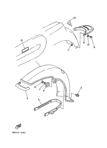 V80D ﾌﾛﾝﾄﾌｴﾝﾀﾞ.ﾘﾔﾌｴﾝﾀﾞ