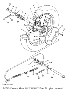  Переднее колесо