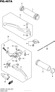 LS650 Рулевые переключатели