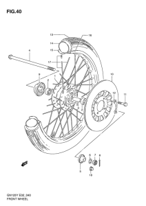 GN125 Transom + tube
