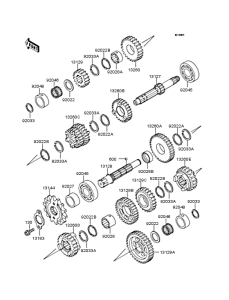 ZX250 Трансмиссия