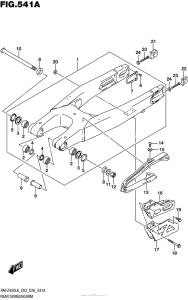 RM-Z450 Rear Swingingarm