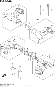 GSX-S1000 (ABS) Сигналы поворотов