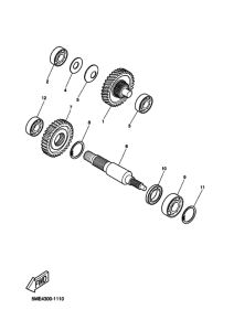 YQ100 Трансмиссия
