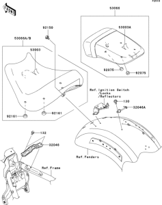 VN2000 Сиденье