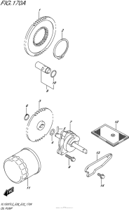 VL1500T Масляный насос