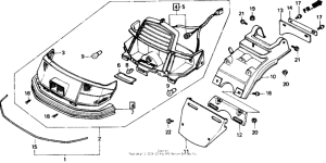 CH80 Rear turn signal