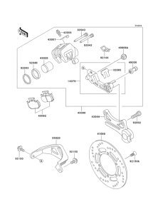  Задний тормоз