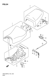 GSX1250 (ABS) Пружина